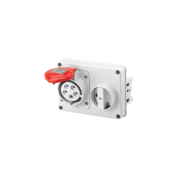 Soc.pr.ve.h.s.f.3p+n+t 16a 400v 6h Sbf - Gewiss - GW66109