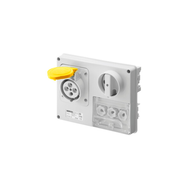 Soc.pr.ve.h.s.f.2p+t 32a 110v 4h Cbf - Gewiss - GW66134