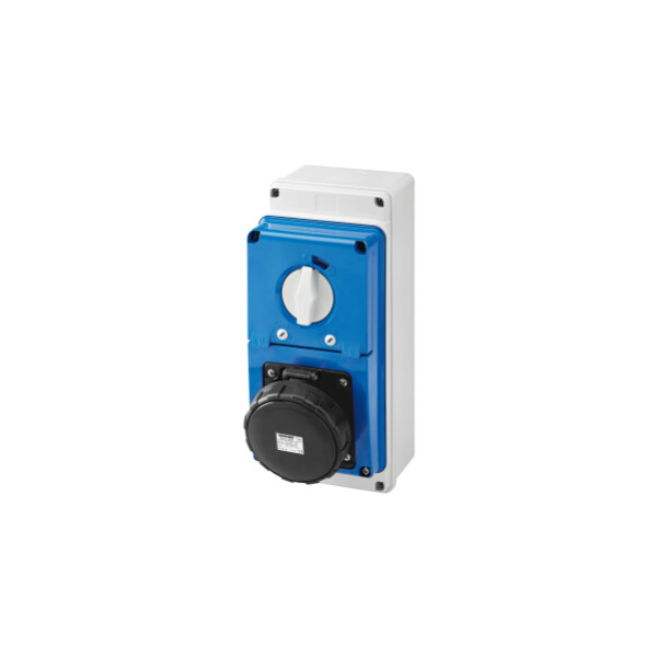 Soc.pr.vr.v.a.f.3p+t 63a 500v7h Cbf Ip67 - Gewiss - GW67254N