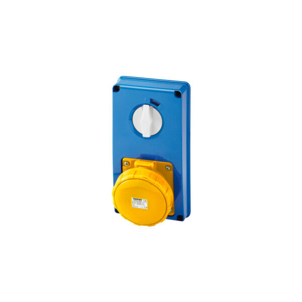 Soc.pr.ve.v.s.f.2p+t 63a 110v4h Sbf Ip67 - Gewiss - GW67356N