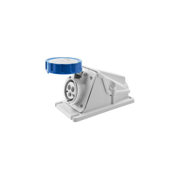 Socle De Pr.90°et.sai.2p+t 16a 230v 6h - Gewiss - GW62499