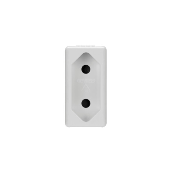 Prise - standard israÉlien 2p 10a sy/wt - Gewiss - GW20320