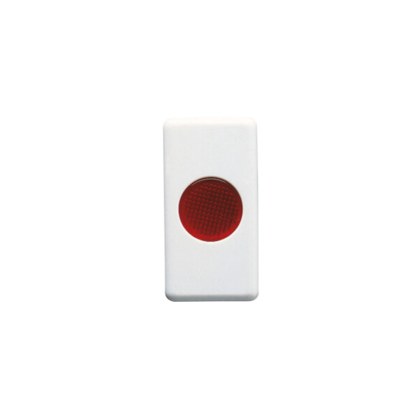 Voyant plat diffuseur rouge sy/wt - Gewiss - GW20603