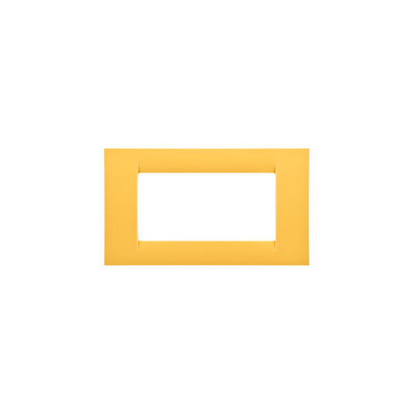 Plaque 4 pos.jaune mais system virna - Gewiss - GW22184