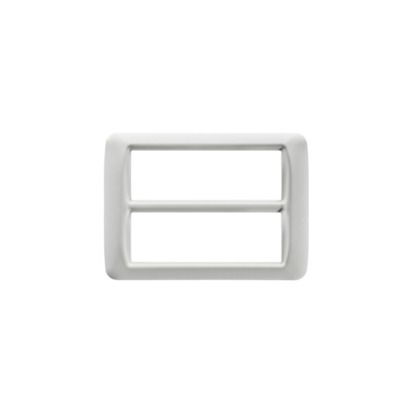 Plaque 12 postes blanc nuage top system - Gewiss - GW22508