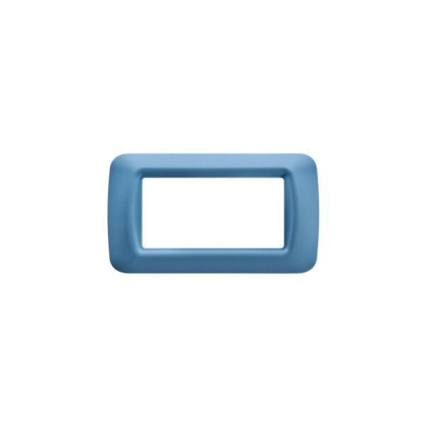 Plaque 4 pos.bleu ciel top system - Gewiss - GW22564