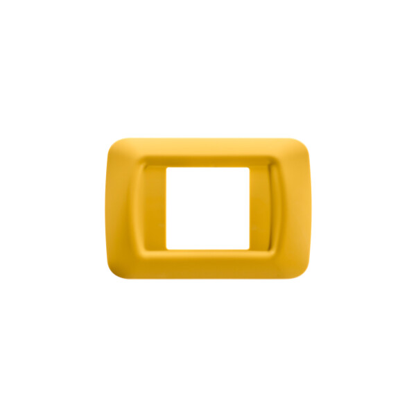 Plaque 2 pos.jaune mais top system - Gewiss - GW22582