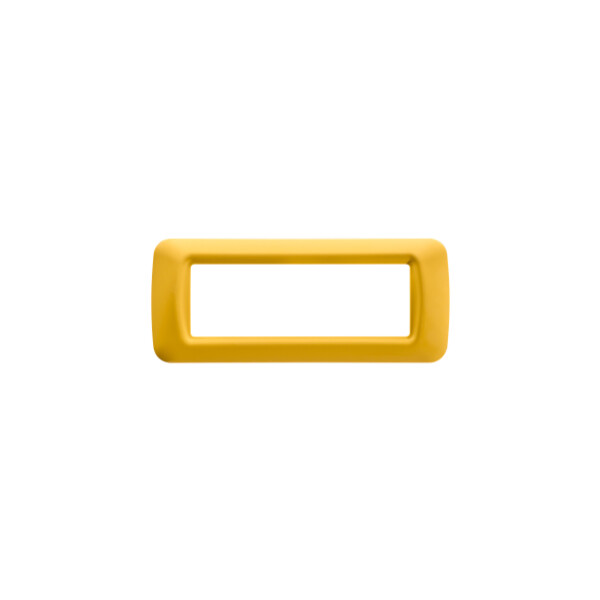 Plaque 6 pos.jaune mais top system - Gewiss - GW22586