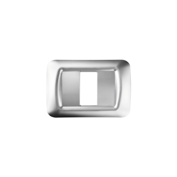 Plaque 1 pos.chrome soft top system - Gewiss - GW22651