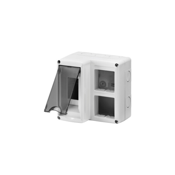 Coffr pr.2mod.din+(2x2)mod.system - Gewiss - GW27071