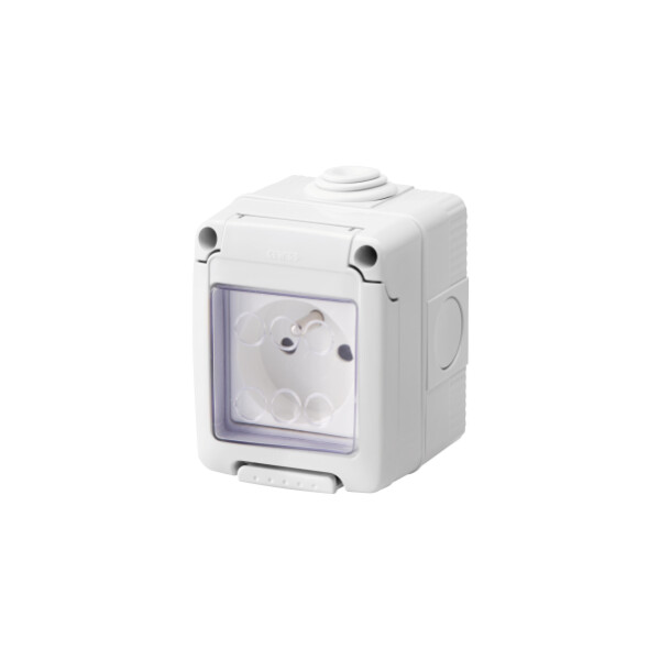 Prise st.fra.2p+t 16a etanche - Gewiss - GW27845