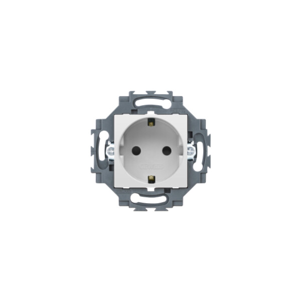 Prise std allemand c.auto.2p+t 16a blanc - Gewiss - GW35201W
