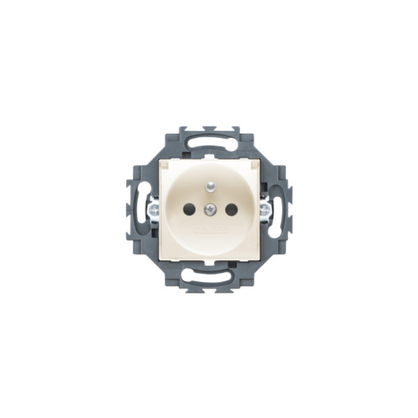 Prise std francais 2p+t 16a ip40 ivoire - Gewiss - GW35213Y