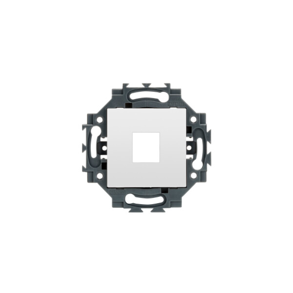 Support rj45 keystone jack blanc - Gewiss - GW35275WP