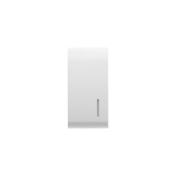 Interchangeable button key with diffuser - 1 module - white - antibacterial - chorus - Gewiss - GW10738AB