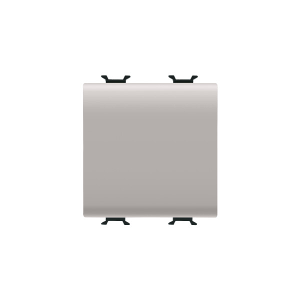 One-way switch 1p 250v ac - quick wiring terminals - 16ax - neutral button - 2 modules - natural beige - chorus - Gewiss - GW13031F