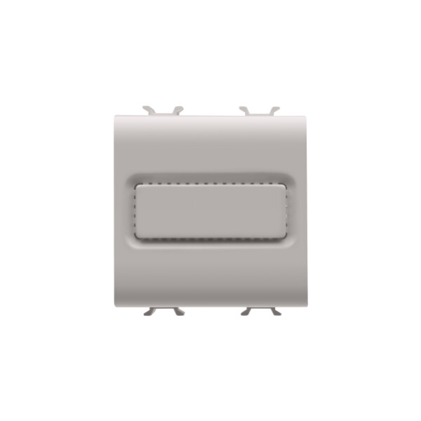 Single indicator lamp - opal - 1 module - natural beige - chorus - Gewiss - GW13621