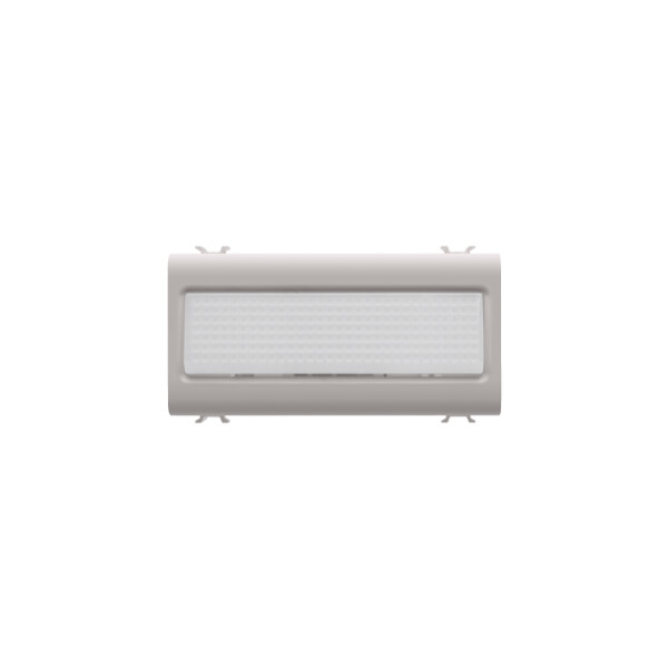 Stair riser lamp - 12v ac/dc / 230v ac 50/60 hz - opal - 4 modules - natural beige - chorus - Gewiss - GW13656