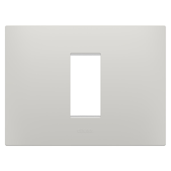 Plaque ego rectangulaire 1p argile - Gewiss - GW16001CY