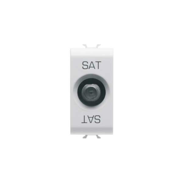Pr. tv/sat 1m pass.10db connec.f bl.sat. - Gewiss - GW15373