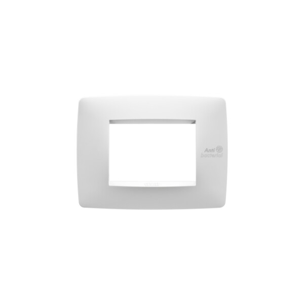 Plaque one 3p bl antibacterien - Gewiss - GW16103AB