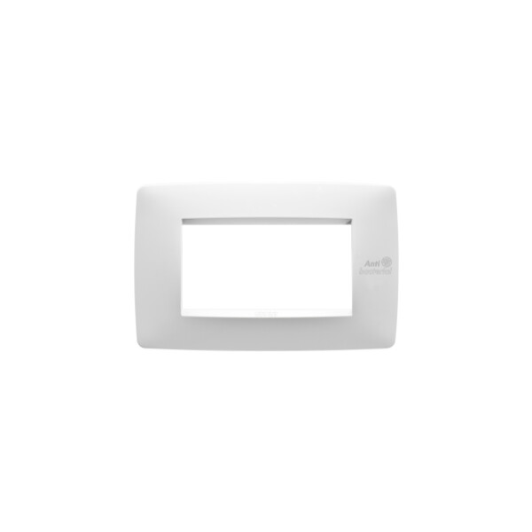 Plaque one 4p bl antibacterien - Gewiss - GW16104AB