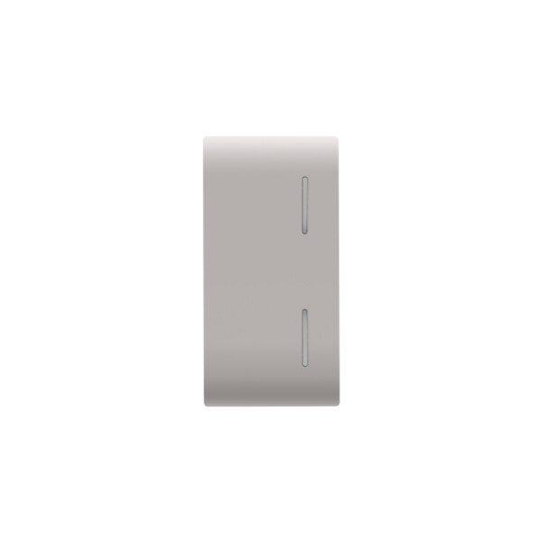 Replaceable button key for push-button panel - with 2 diffusers - 1 module - natural beige - chorus - Gewiss - GW13557
