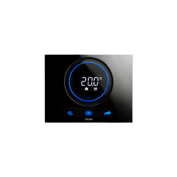 Thermostat ice wi-fi en saillie noir - Gewiss - GW16970CN