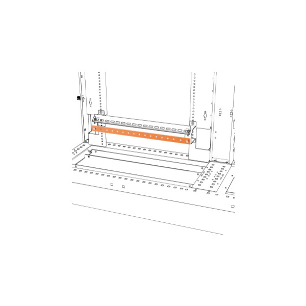 Barre de terre 20x5x1750  qdx630l/h - Gewiss - GW45559
