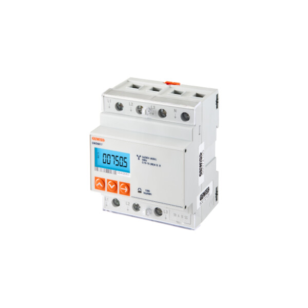 Compt.energie mid tri 80a 4m dlm modbus - Gewiss - GWD6817