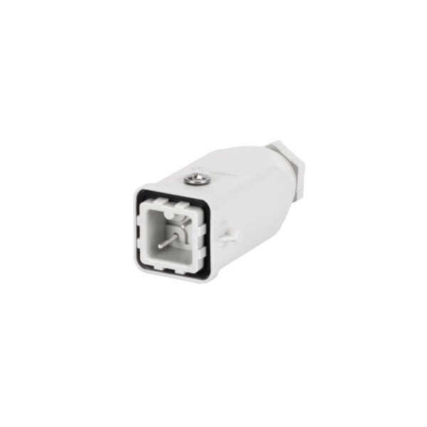 Connecteur mâle 2p 10a smart[3] - Gewiss - GWS3192