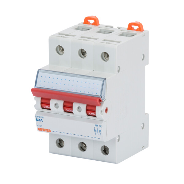 Inter-sect. modulaire 3p 63a - Gewiss - GW96126