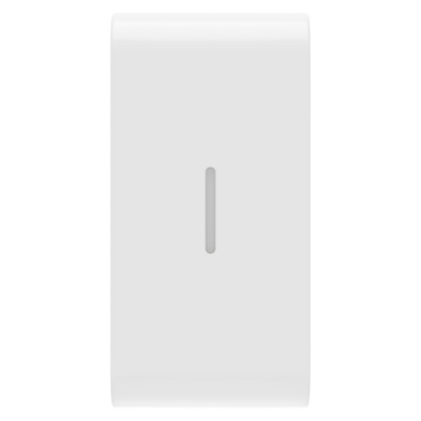 Touche inter. axial diffuseur 1p blanc - Gewiss - GW10555S