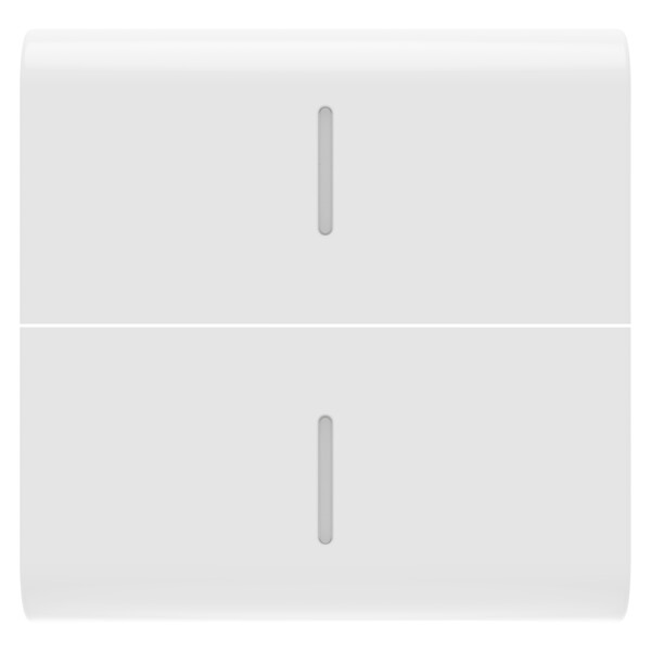 Touche inter. axial 2 diffuseurs 2p blnc - Gewiss - GW10558S