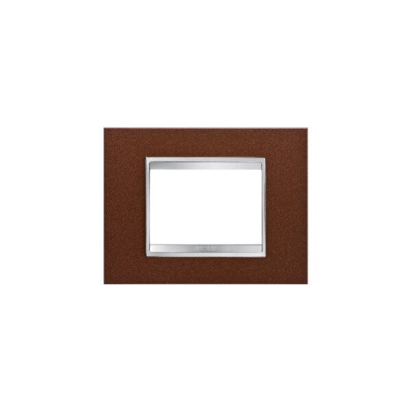 Plaque de Finition 3 Modules LUX Chorus Gewiss - Gewiss - GW16203MD
