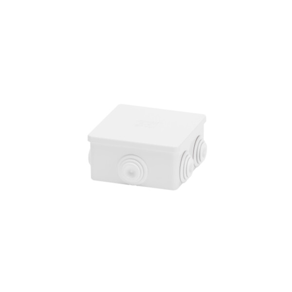 Boîte de dérivation 80x80x40 Gewiss série 44CE étanche 6 entrées avec couvercle bas Gris IP44 - Gewiss - GW44003
