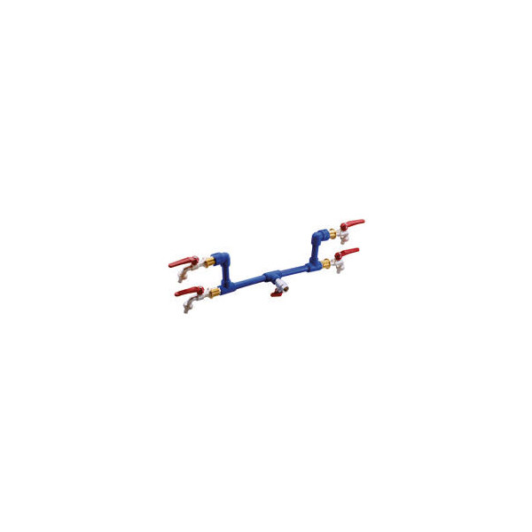 Kit pour eau Gewiss 2 robinets à bille QMC 16 - Gewiss - GW68792