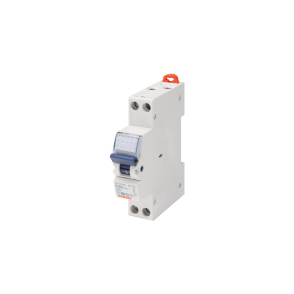 Disjoncteur Gewiss  MTC45 compact 1p+n Courbe c 16A  4,5ka - Gewiss - GW90607