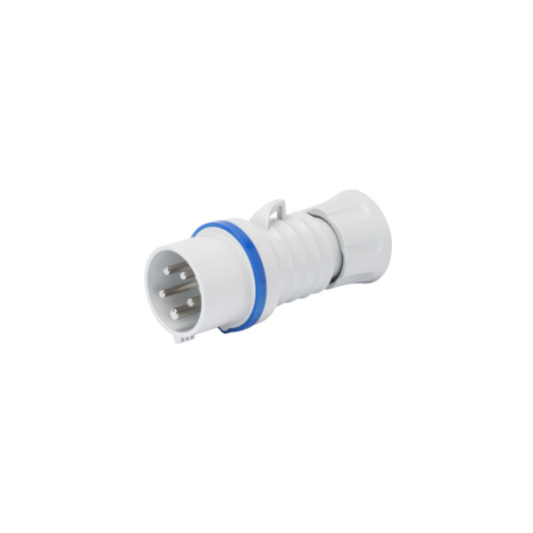 FICHE MOBILE DROITE HP - IP44/IP54 - 2P+T 32A 230V 5- BLEU - Gewiss - GW60015FH