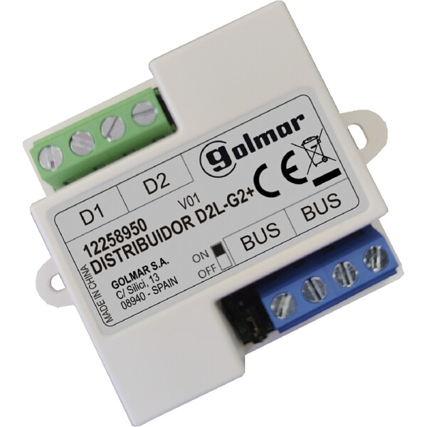 Répartiteur de bus 2 directions (g2p) - Golmar - GD2L/G2P