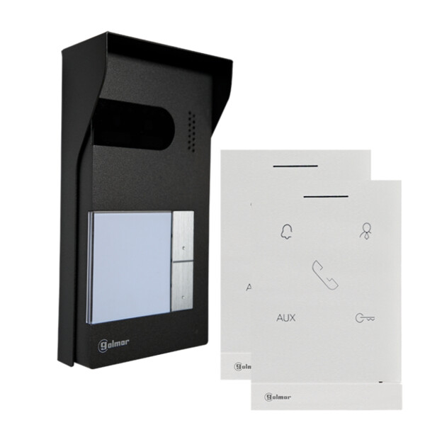 Kit audio soul 2 appels avec postes audio mains-libres art1 - Golmar - GS4220/ART1