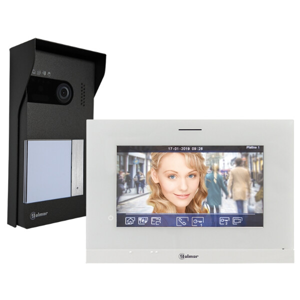 Kit vidéo soul 1 appel avec moniteur art 7 lite - Golmar - GS5110/ART7LITE