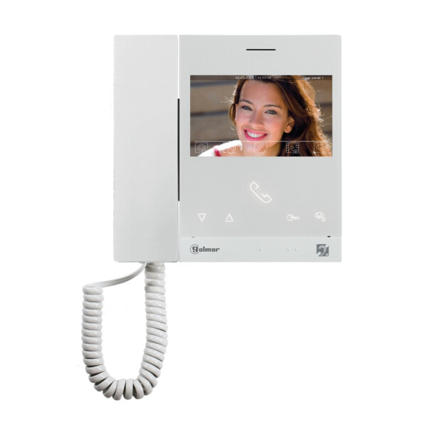 Moniteur couleur mains libres et à combiné 4.3'' (boucle m.) (g2p) - Golmar - GART4TH/LITE