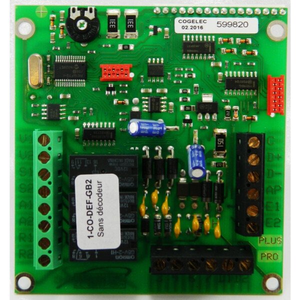 Electronique défilement pour platine hexact  - (installation sans décodeur) - Golmar - 1-CO-DEF-G2P