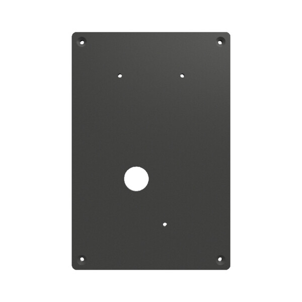 Plaque de propreté alu couleur antracite pour platine soul - Golmar - GMACSOUL