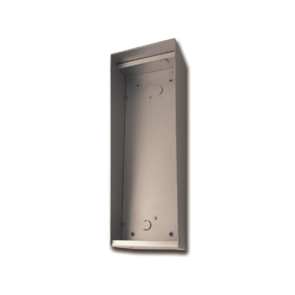 Boîtier saillie avec visière alu pour platines gtv62/101a  et 102a - Golmar - GAP/GTV102A
