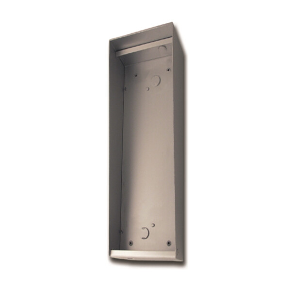 Boîtier saillie avec visière alu pour platine gtv62/106 - Golmar - GAP/GTV106