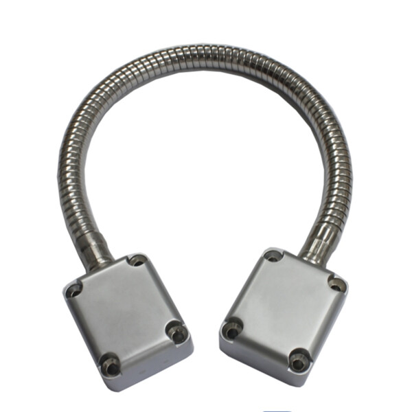 Flexible en inox de 40 cm avec embouts en métal - Golmar - TFLEX40/M