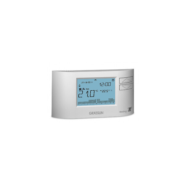 Thermostat D'Ambiance Numérique Programmable Grasslin Feeling D201 Ot - Grasslin - 010700011