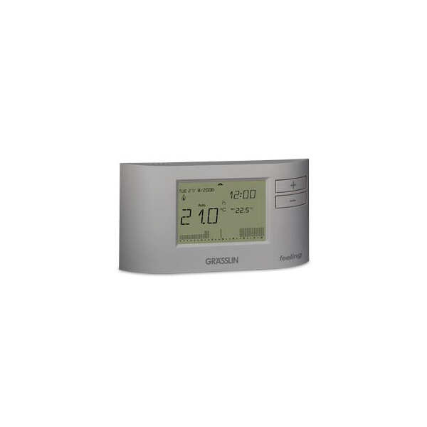 Thermostat d'ambiance Grasslin Feeling D101 2X1,5Vsl - Grasslin - 041000031